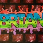 3:00 - 4:30pm Kids Graffiti Art Canvas Session (Grades K - 8)