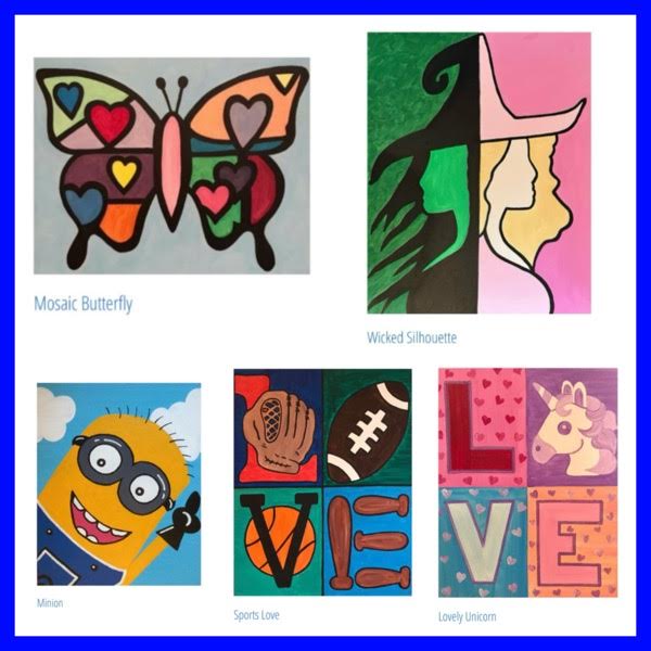 6:00 - 7:00pm East Amwell Township School Family Paint Night Fundraiser