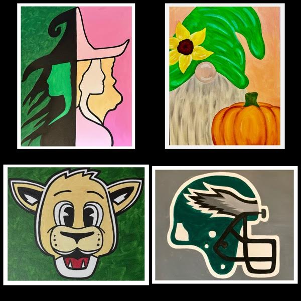 6:00 - 7:30pm Copper Hill Family Paint Night Fundraiser